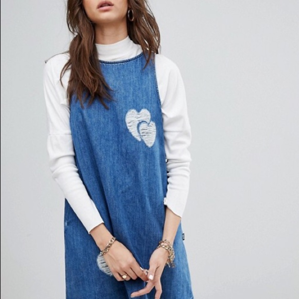 Moschino denim dress. Size 44. NWT